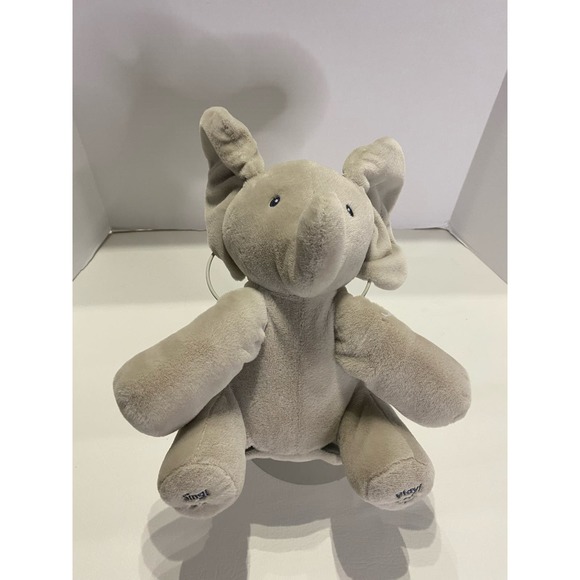 Gund Baby Animated Singing Flappy the Elephant Plush Toy - Picture 1 of 3